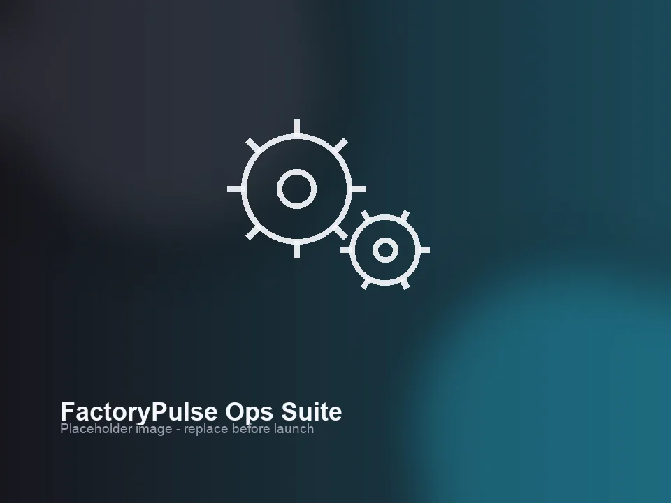 Manufacturing operations dashboard and mobile app