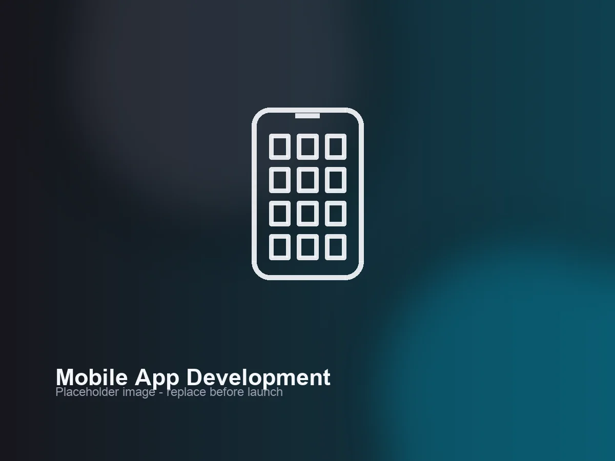 Cross-platform mobile app screens on iOS and Android